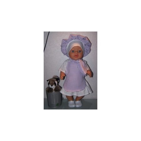 kokin set lila baby born 43cm