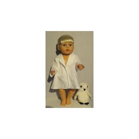 losse doktersjas baby born 43cm