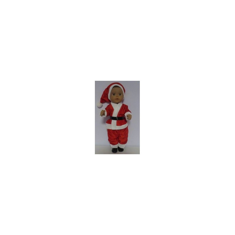 kerstman pak  baby born 43cm
