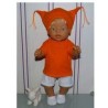 supporters setje oranje  baby born 43cm