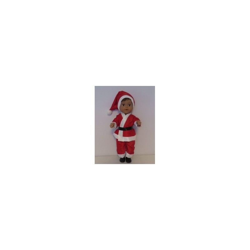 kerstman pak  baby born 43cm
