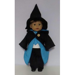 tovenaars blauw set baby born 43cm