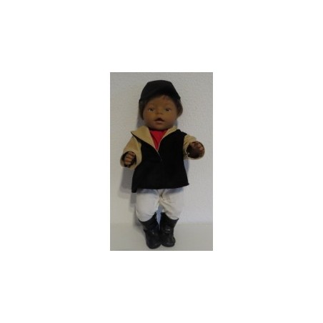paardrijd set rood baby born 43cm