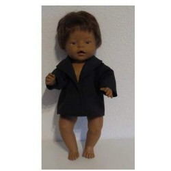 paardrijd jas baby born 43cm