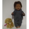 joggingspak grijs baby born 43cm