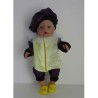 pietpak geel met paars baby born 43cm