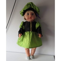 pietjurk groen  baby born 43cm