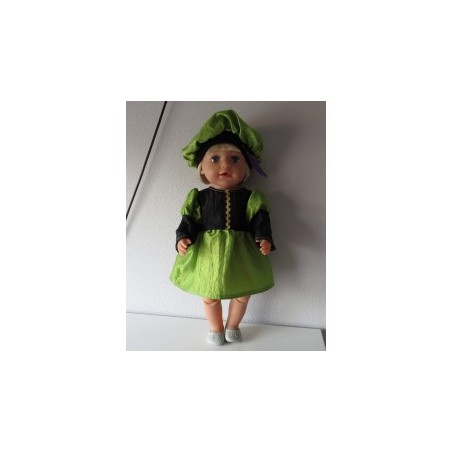pietjurk groen  baby born 43cm