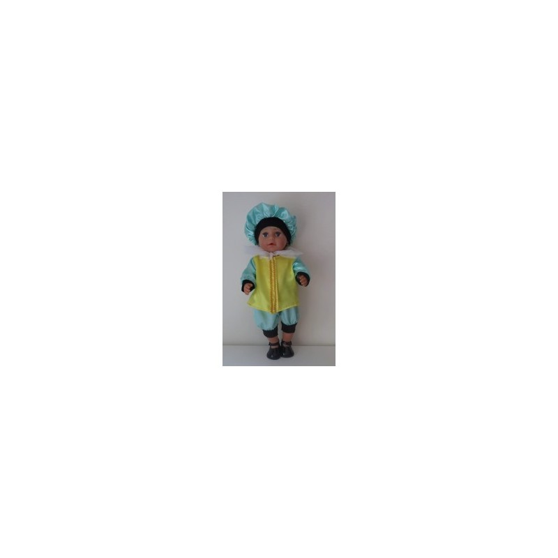 pietpak geel met mint baby born 43cm