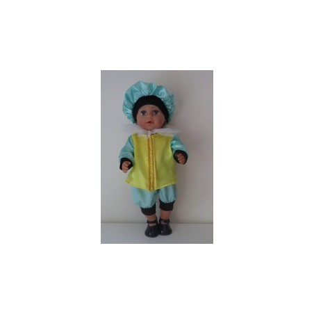 pietpak geel met mint baby born 43cm