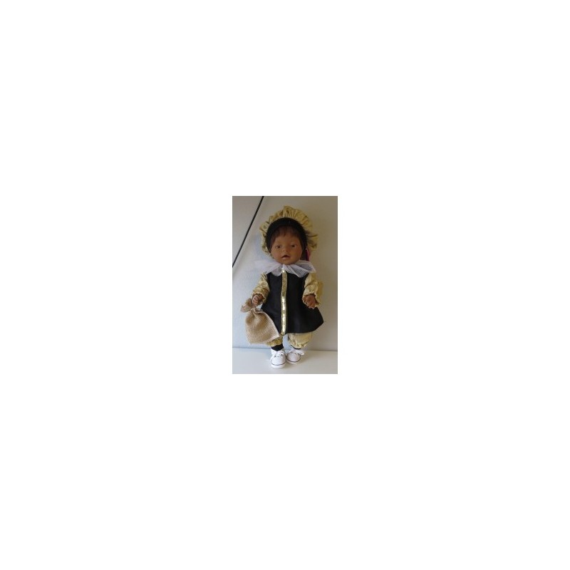pietpak goud baby born 43cm