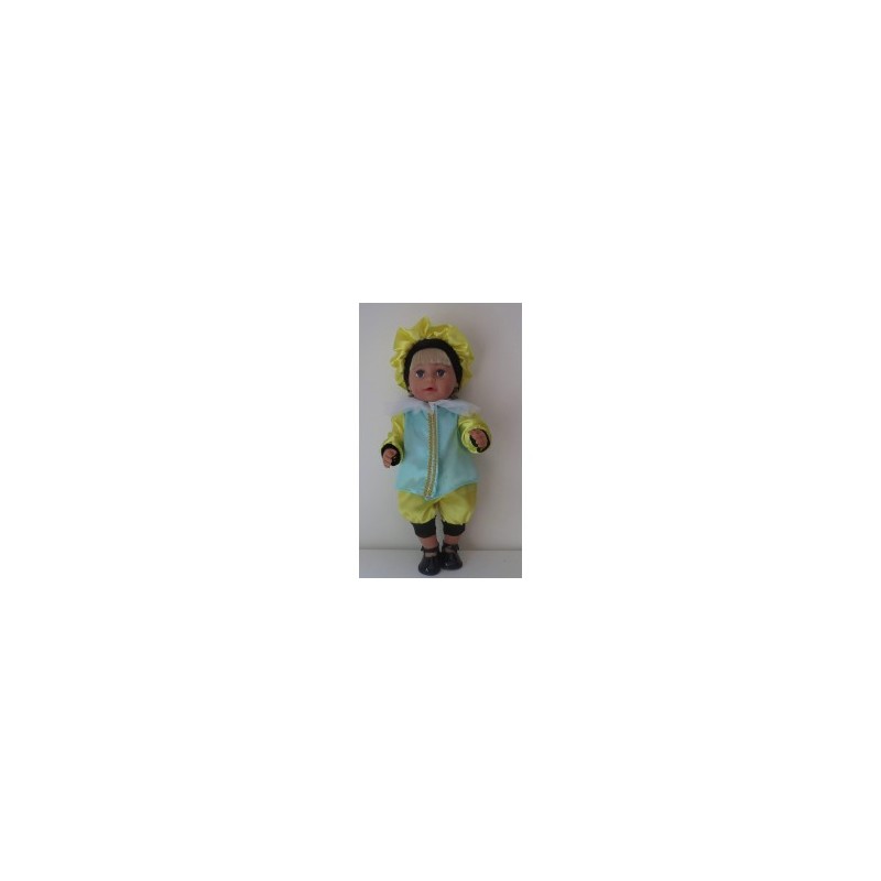 pietpak mint met geel  baby born 43cm