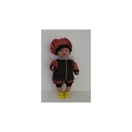pietpak bruin baby born 43cm