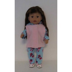 wintersetje mint vossen baby born 43cm