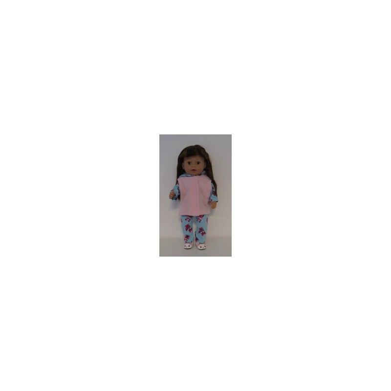 wintersetje mint vossen baby born 43cm