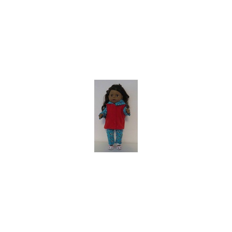 wintersetje blauw baby born 43cm