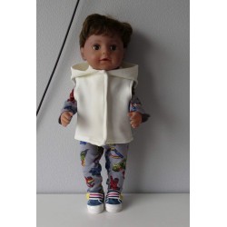 wintersetje bouwwagens baby born 43cm