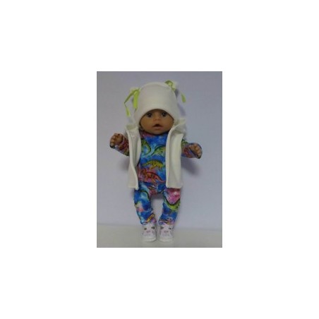 wintersetje dino's baby born 43cm
