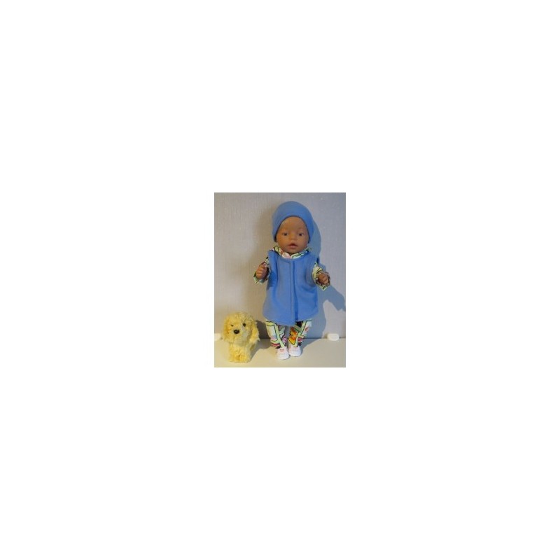 wintersetje dieren baby born 43cm