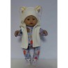 wintersetje bosdieren baby born 43cm