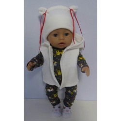 wintersetje draken baby born 43cm
