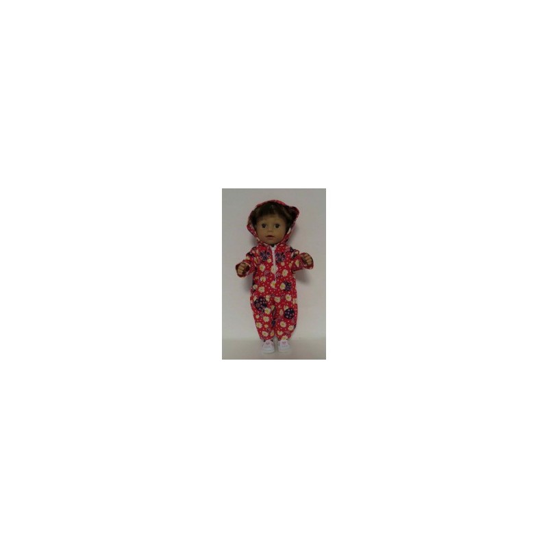 onesie rood lieveheersbeestjes baby born 43cm