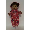 onesie rood lieveheersbeestjes baby born 43cm