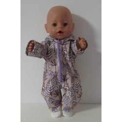 onesie bomen baby born 43cm