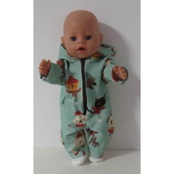 onesie schaats baby born 43cm