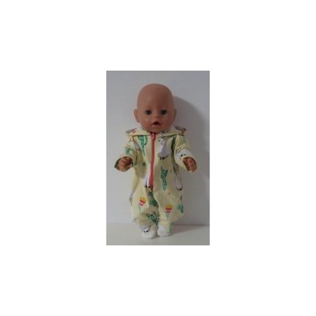 onesie lama's baby born 43cm