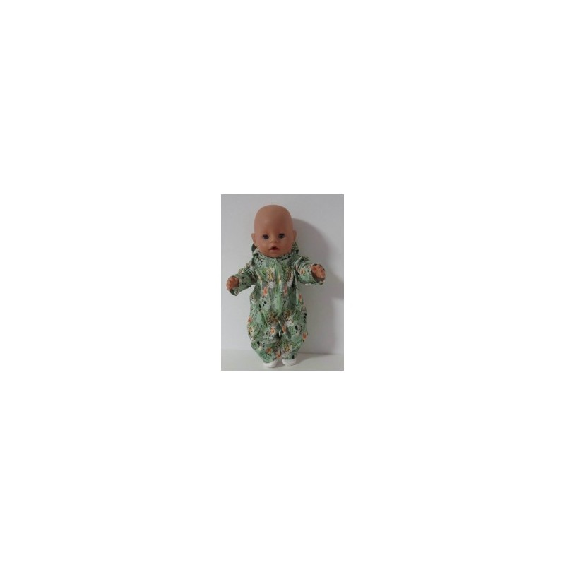 onesie mint tijgers baby born 43cm