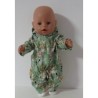 onesie mint tijgers baby born 43cm