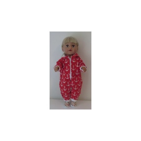 huispak rood ankers baby born 43cm
