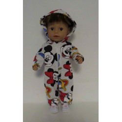 onesie disney baby born 43cm