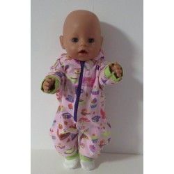 huispak roze thee baby born 43cm