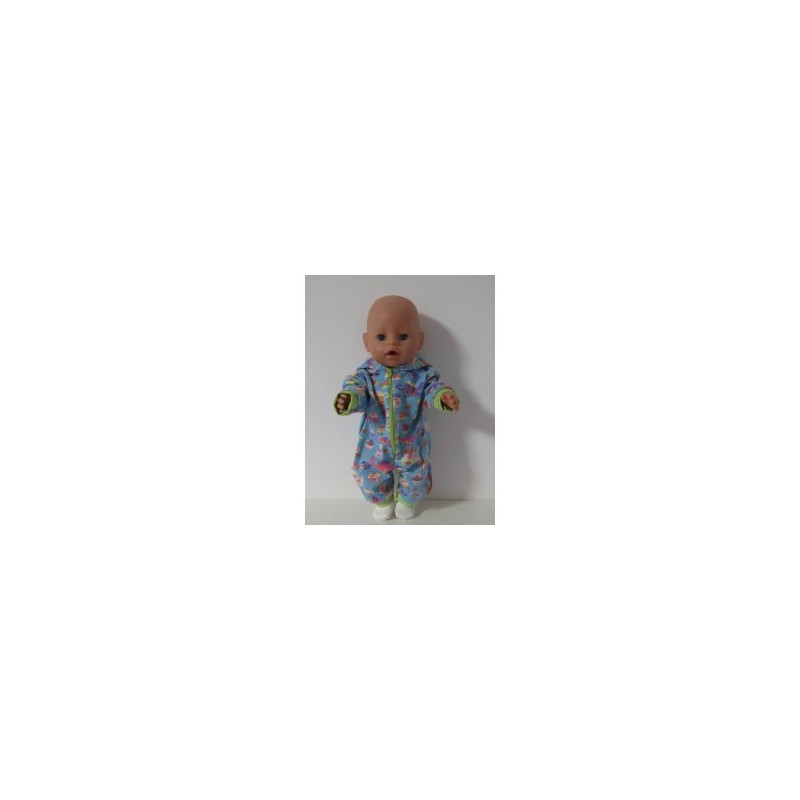 huispak blauw thee baby born 43cm