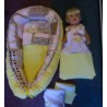 poppennest setje ballet met geel baby born 43cm
