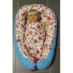poppennestje uilen aqua blauw