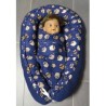 poppennestje donker blauw uilen met blauw