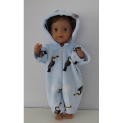 winterpak blauw toekan baby born 43cm