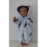 winterpak blauw toekan baby born 43cm
