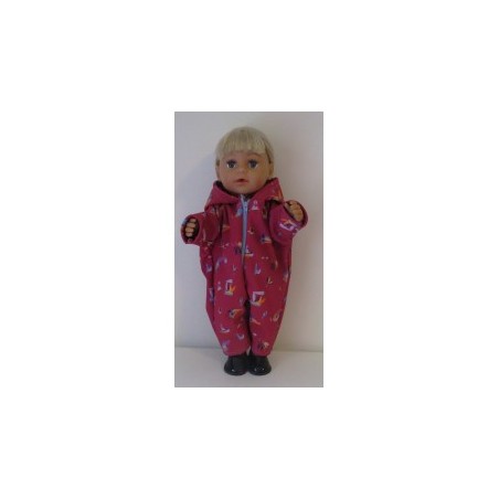 softshell winterpak hard roze baby born 43cm