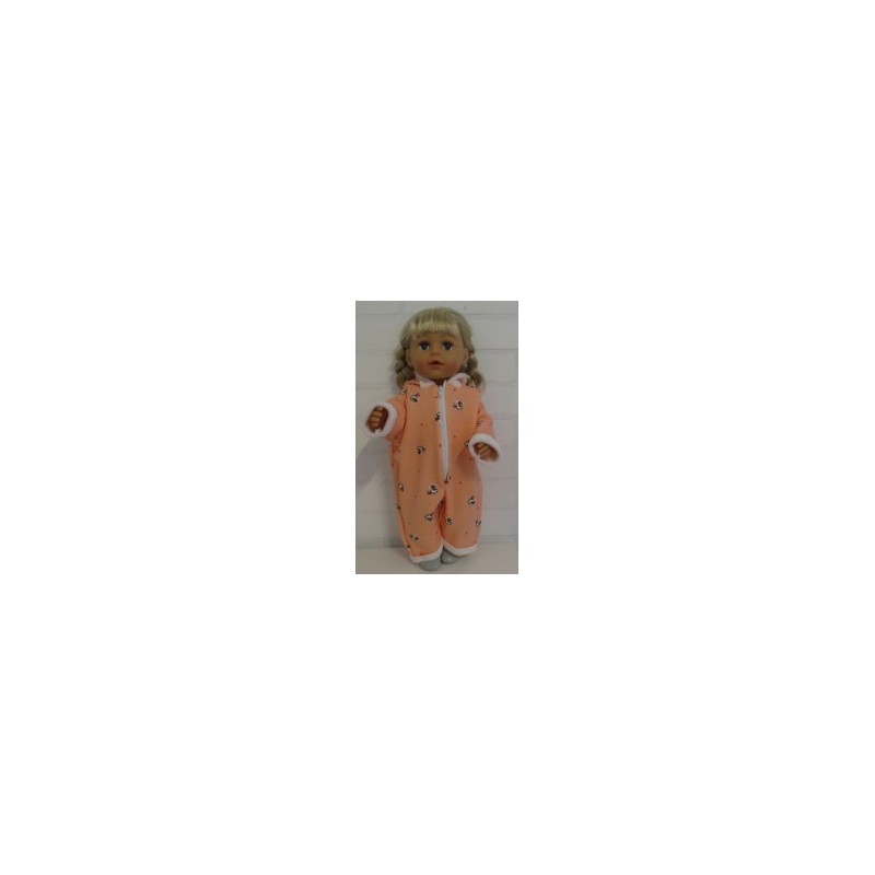 winterpak zalm roze konijnen baby born 43cm