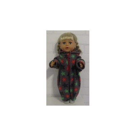 winterpak grijs sterren baby born 43cm