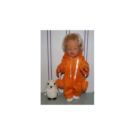 winterpak oranje baby born 43cm