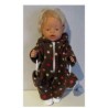 winterpak bruin stippen baby born 43cm