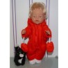 winterpak rood baby born 43cm