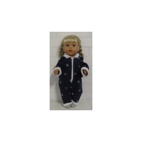 winterpak blauw konijnen baby born 43cm