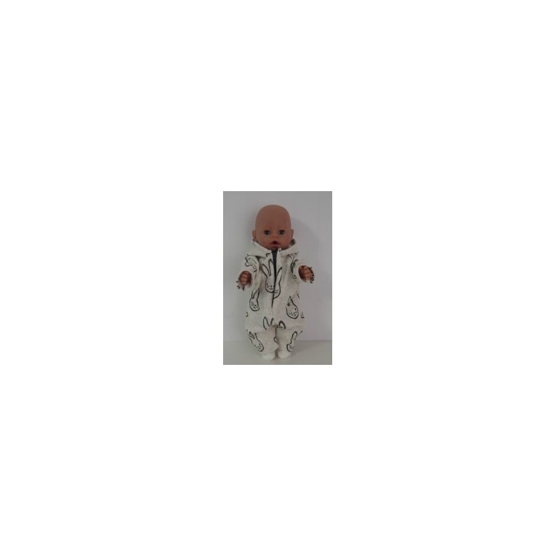 winterpak konijnen baby born 43cm