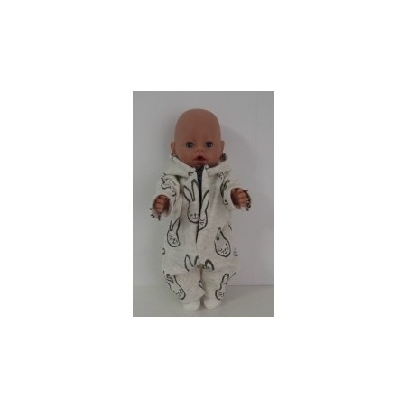 winterpak konijnen baby born 43cm